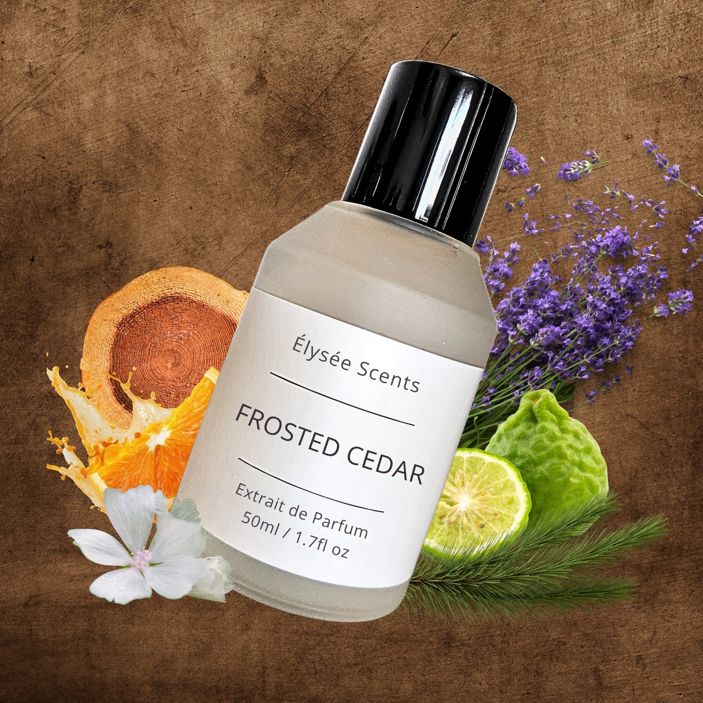 Extrait de Parfum Frosted Cedar, inspired by Black Ice.