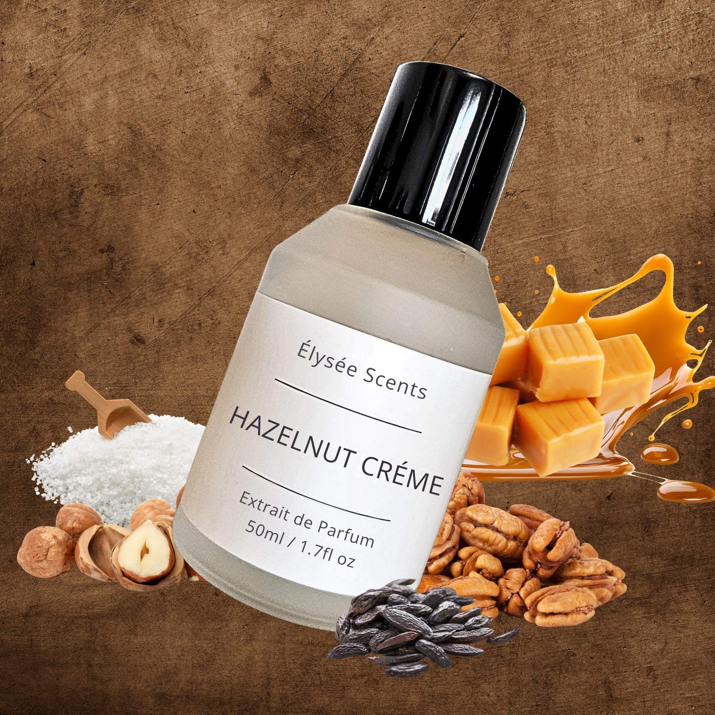 Extrait de Parfum Hazelnut Creme, inspired by Sweet Enough Glasshouse Fragrances.