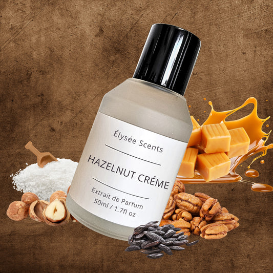 Extrait de Parfum Hazelnut Creme, inspired by Sweet Enough Glasshouse Fragrances.