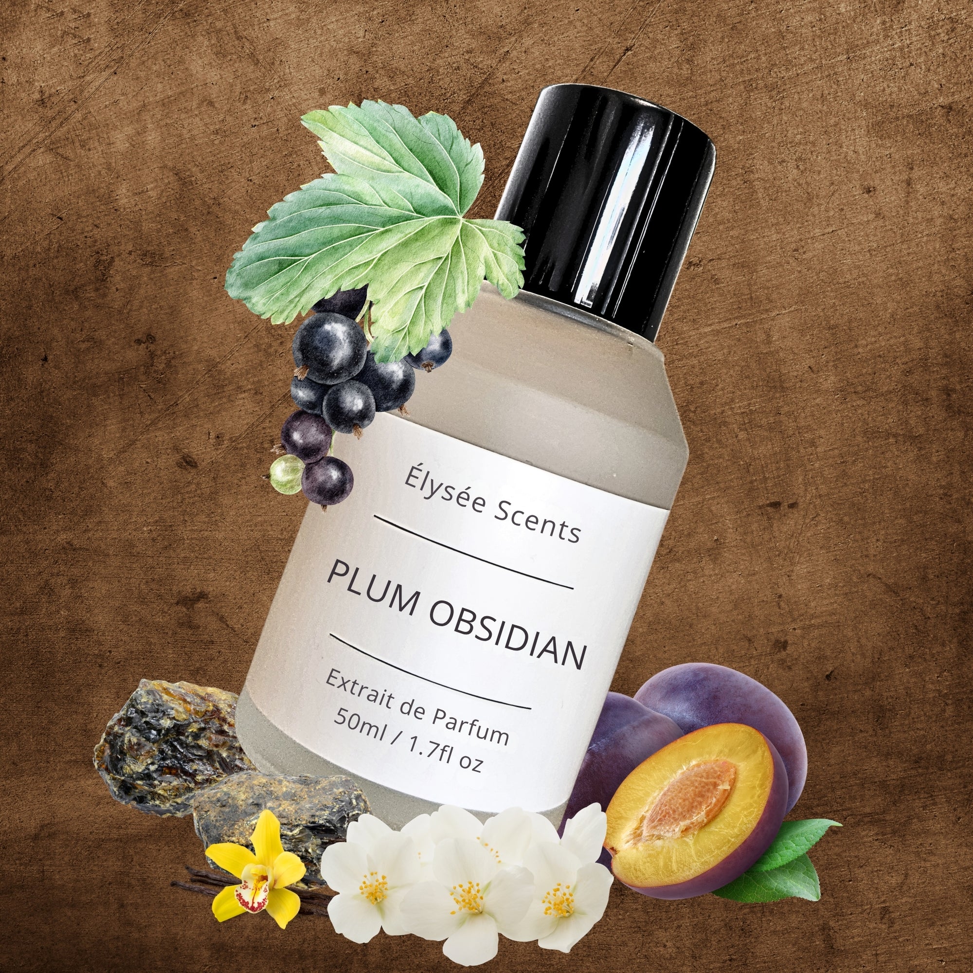 Extrait de Parfum Plum Obsidian, inspired by Sol de Janerio Cheirosa 40.